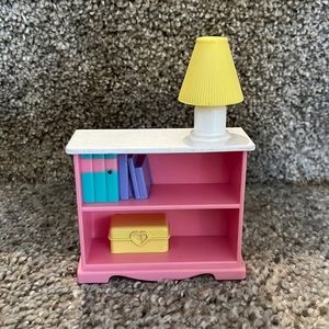 1995 Fisher Price Loving Family Book Shelf